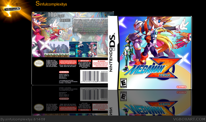 Megaman: Zero box art cover