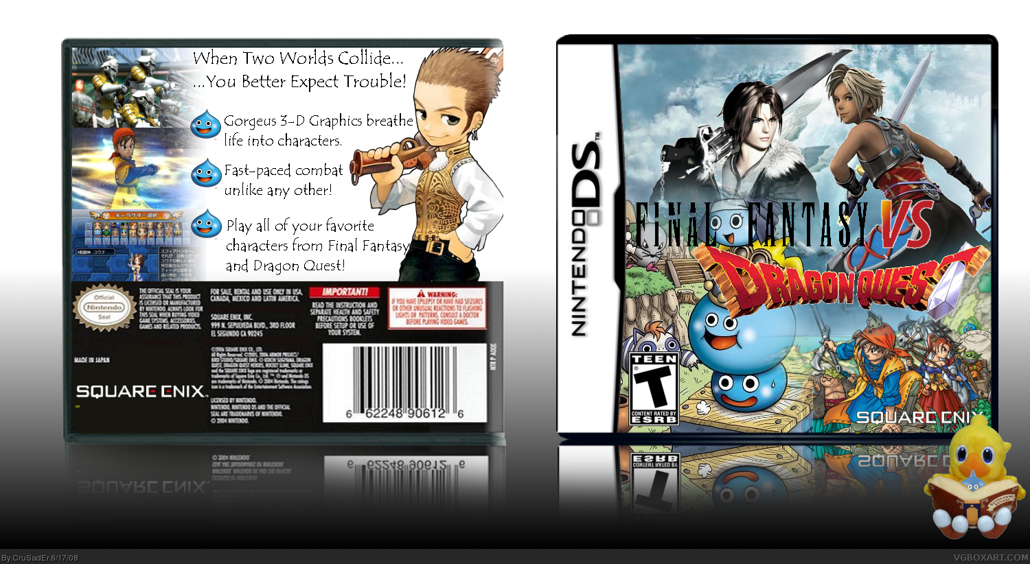 Final Fantasy VS. Dragon Quest box cover