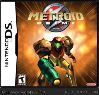 Metroid Prime box art cover