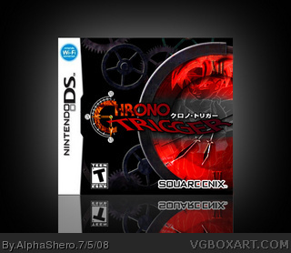 Chrono Trigger Nintendo DS Box Art Cover by AlphaShero