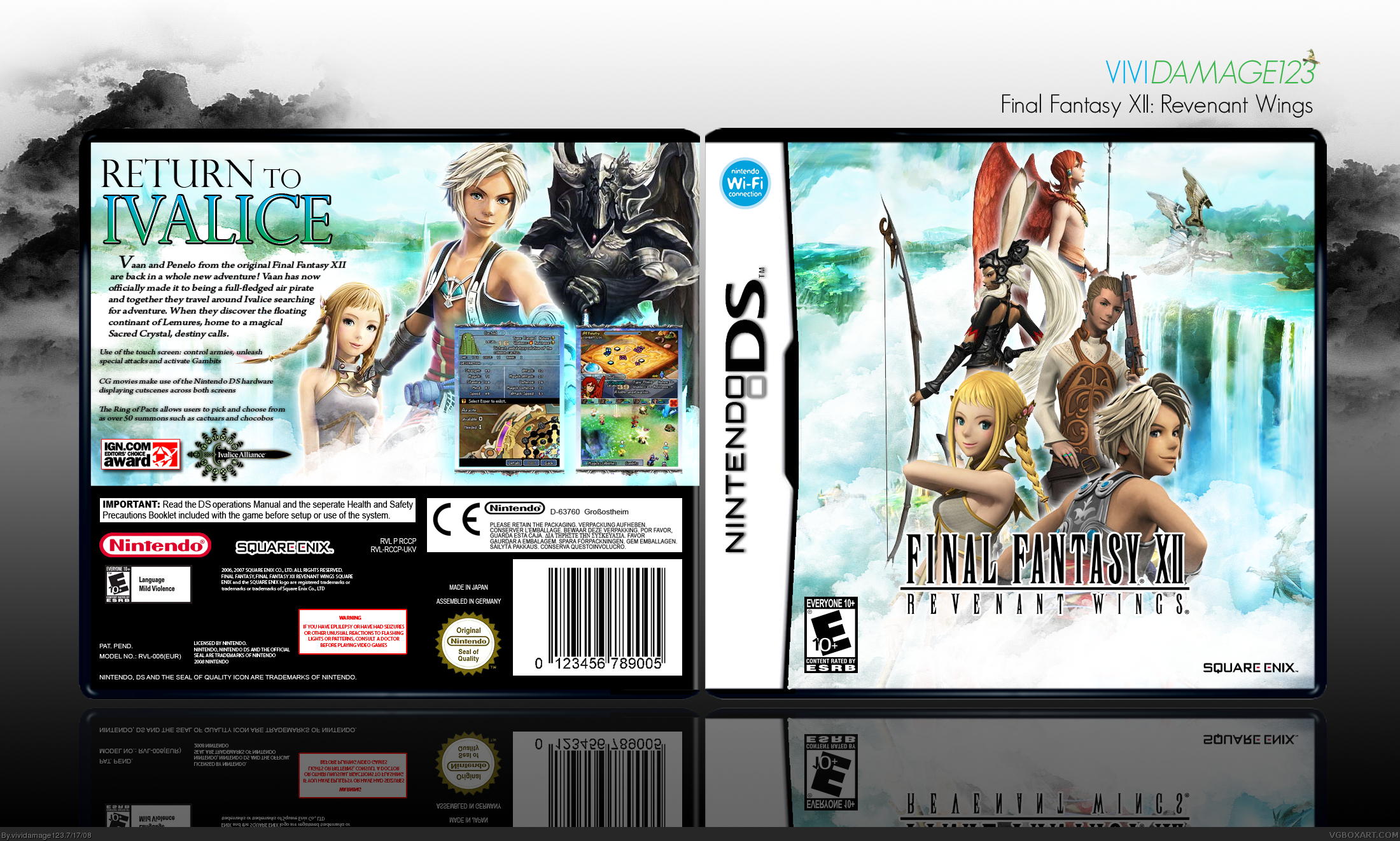 Wings final. Final Fantasy 12 Nintendo DS. Final Fantasy XII: Revenant Wings DS. Финал фэнтези на Нинтендо ДС. Final Fantasy XII: Revenant Wings - Nintendo DS.