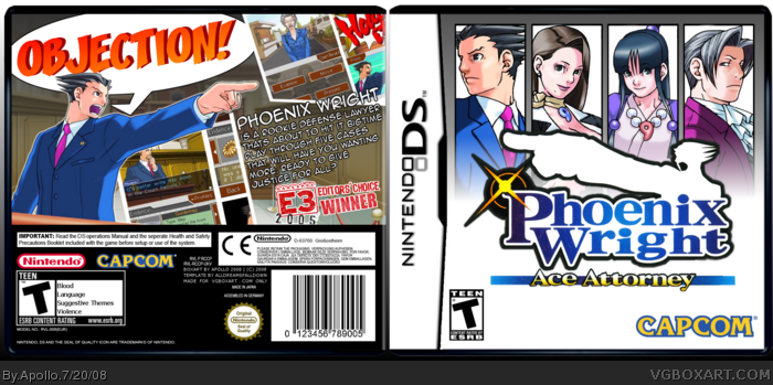 Phoenix Wright: Ace Attorney - Nintendo DS, Nintendo DS