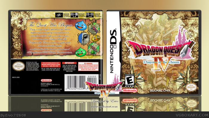 Dragon Quest IV: Chapters of the Chosen box art cover