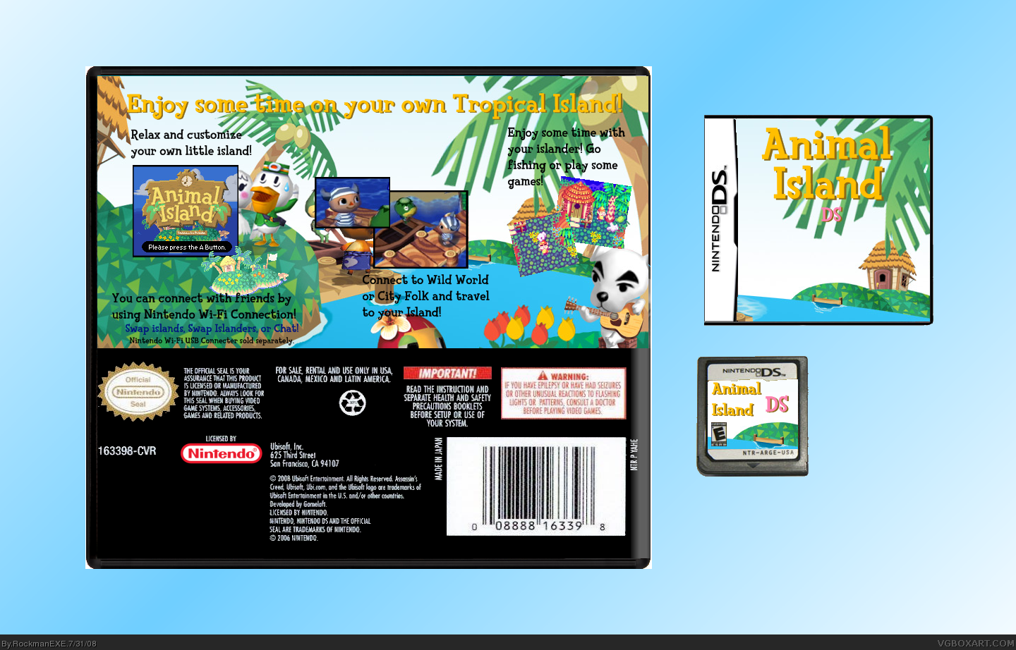 Animal Island DS box cover