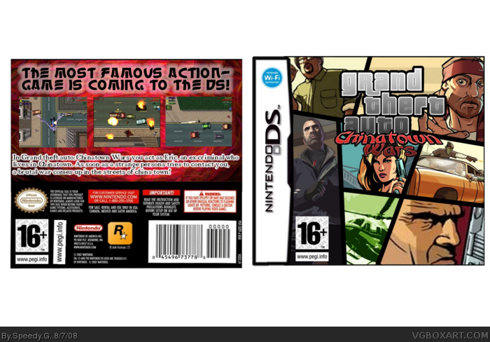 Grand Theft Auto: Chinatown Wars box art cover