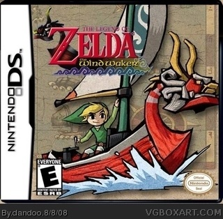 The Legend of Zelda: The Windwaker box cover