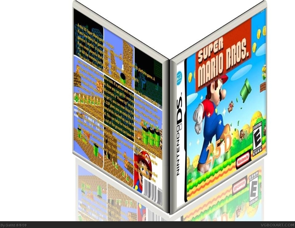 Super Mario Bros Classic 3D box cover