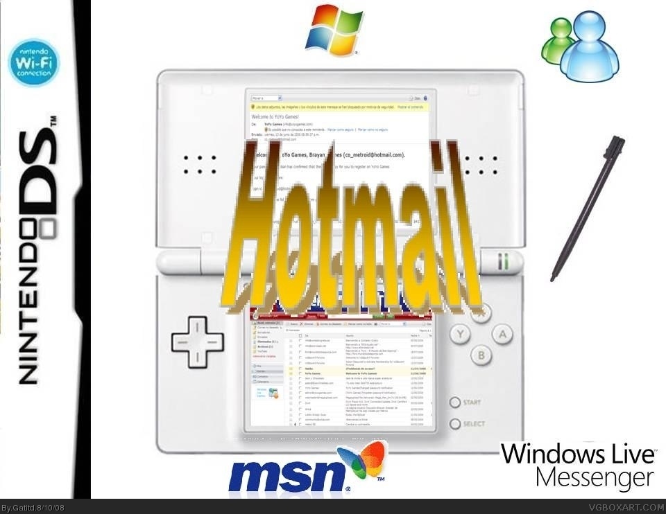 Windows Live Mensseger + Hotmail box cover