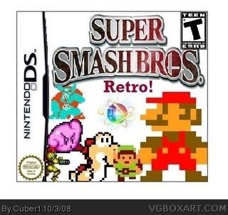 Super Smash Bros. RETRO box cover