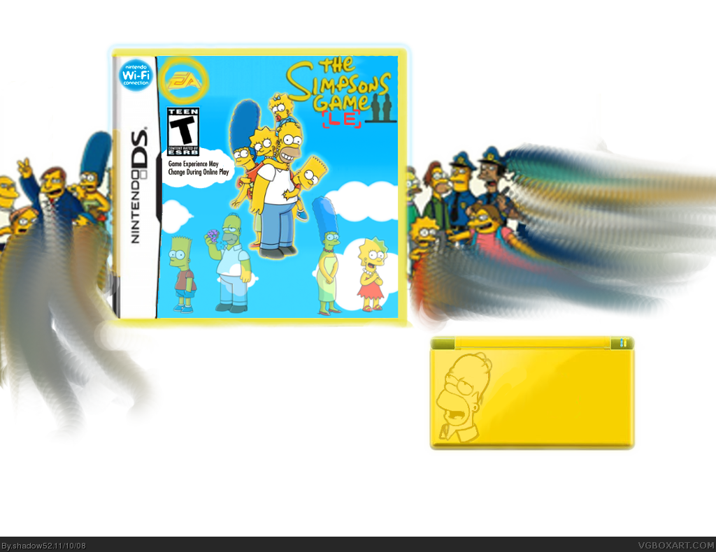 The simpsons Game 2 ~Limited Edition~ box cover