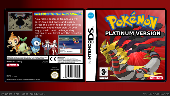 pokemon platinum version ds