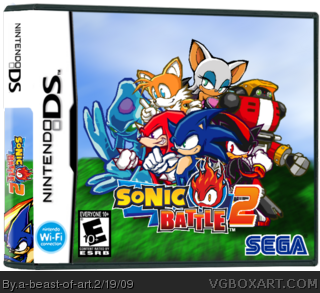 Sonic Battle 2 box cover