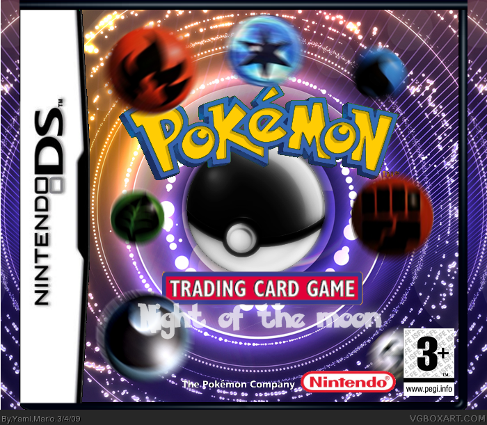 Pokemon Trading Card Game: Night of The Moon box cover