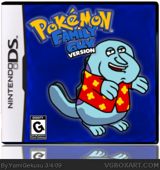 Pokemon Family Guy Version box cover