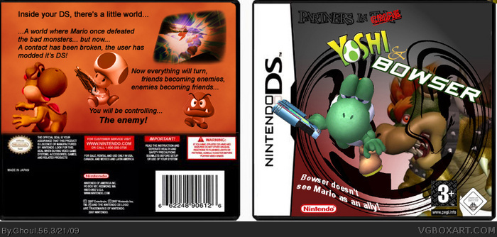 Yoshi & Bowser Partners in crime box art cover