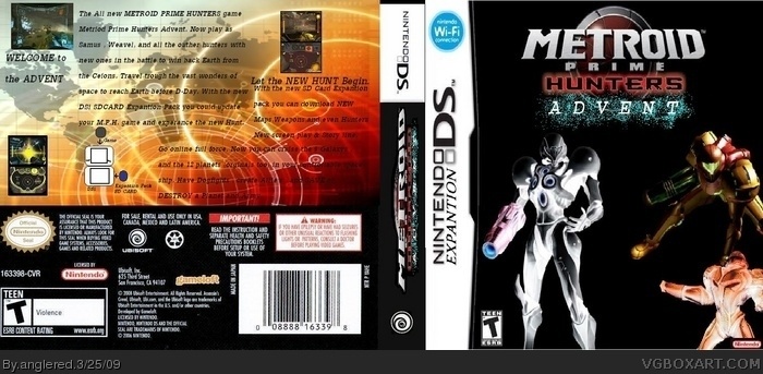 Metroid Prime : Hunters Advent box art cover