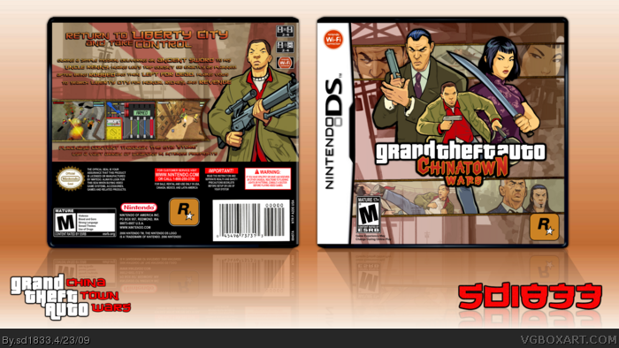 Grand Theft Auto: Chinatown Wars box art cover