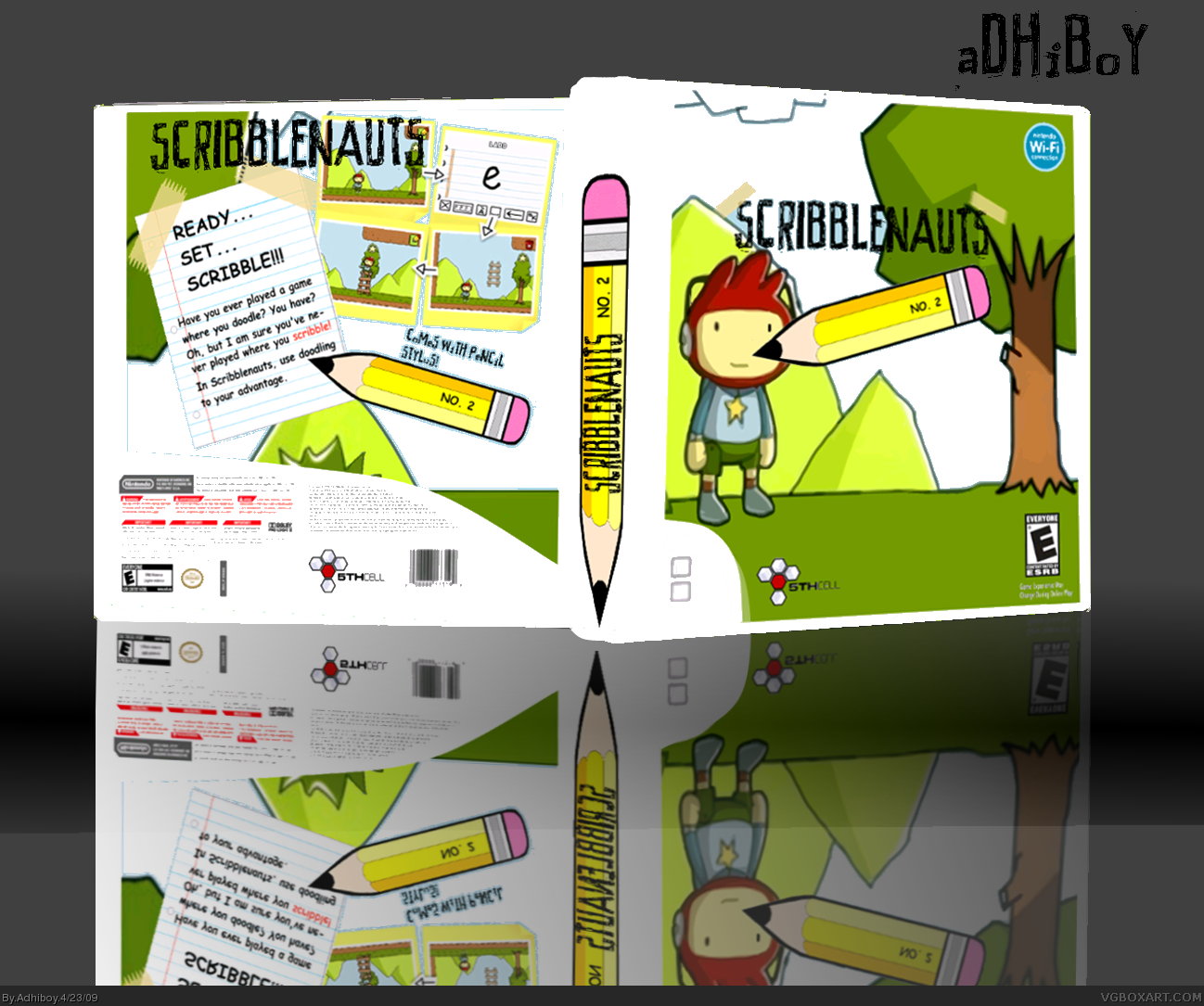 Scribblenauts box cover