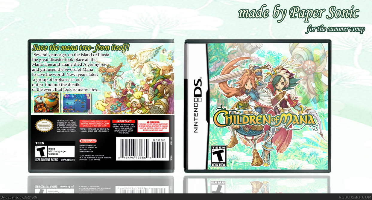 Children of Mana box cover