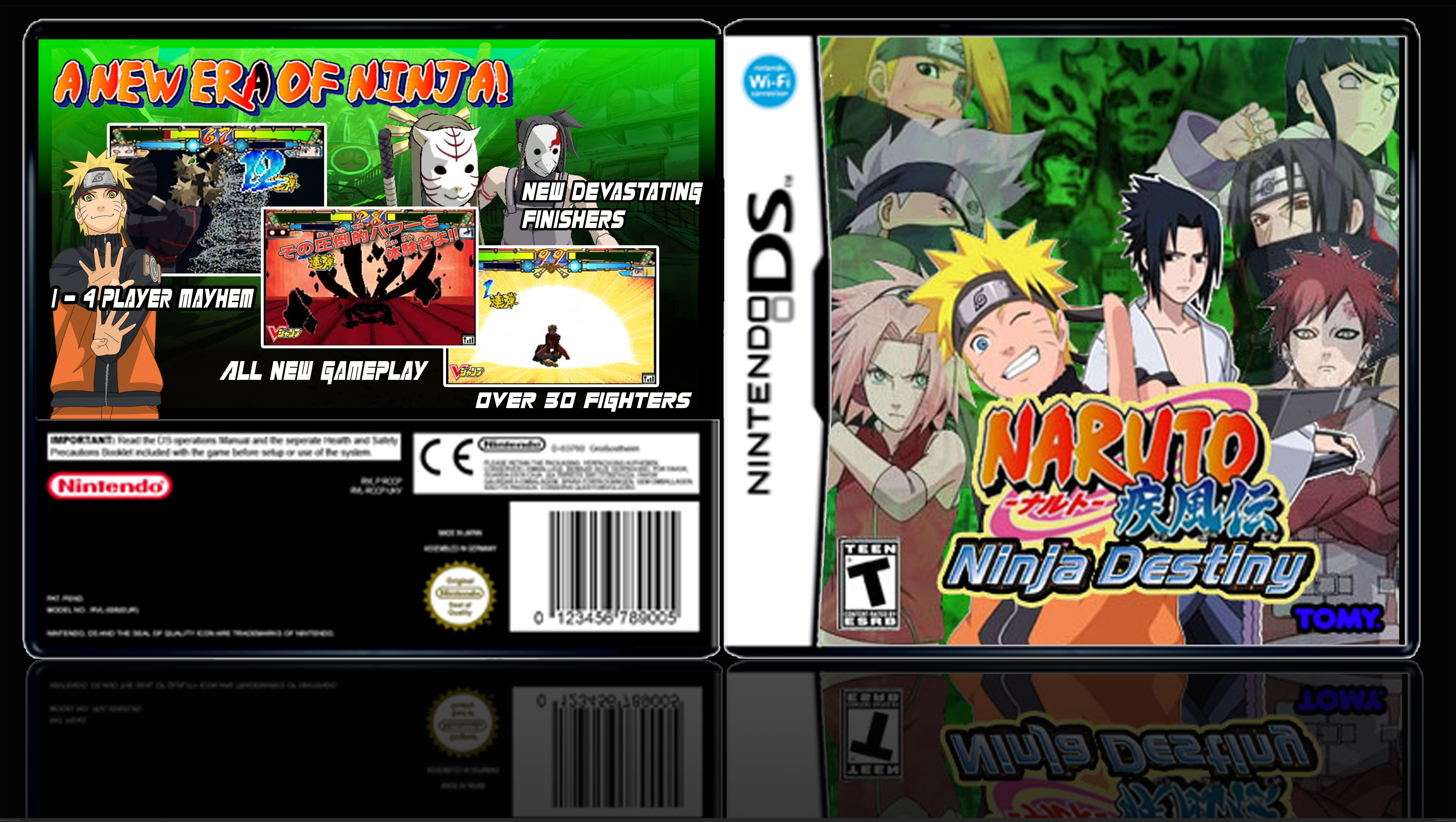 Naruto Shippuuden - Ninja Destiny box cover