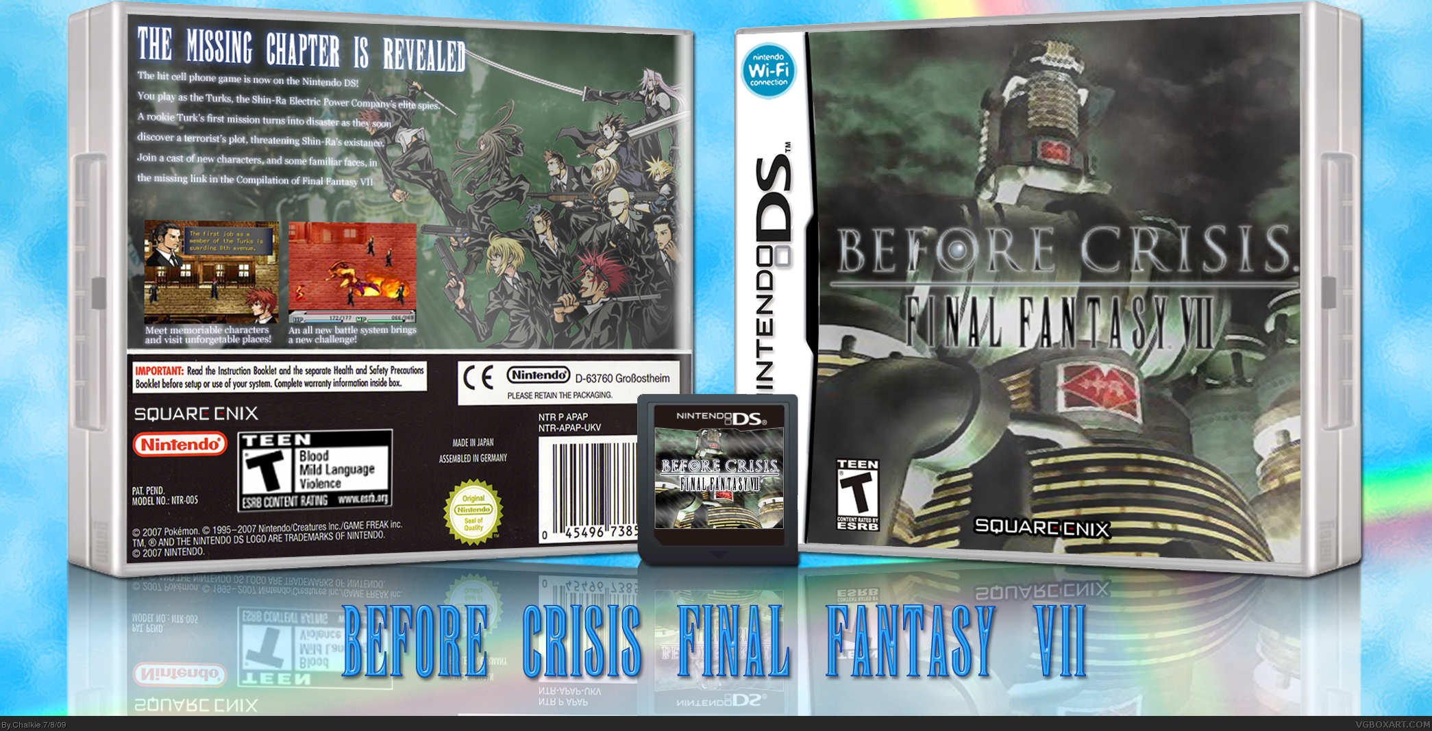 Before Crisis: Final Fantasy VII box cover