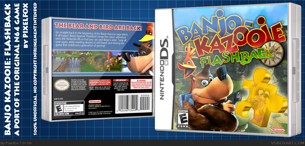 Banjo-Kazooie - Retro Game Cases 🕹️