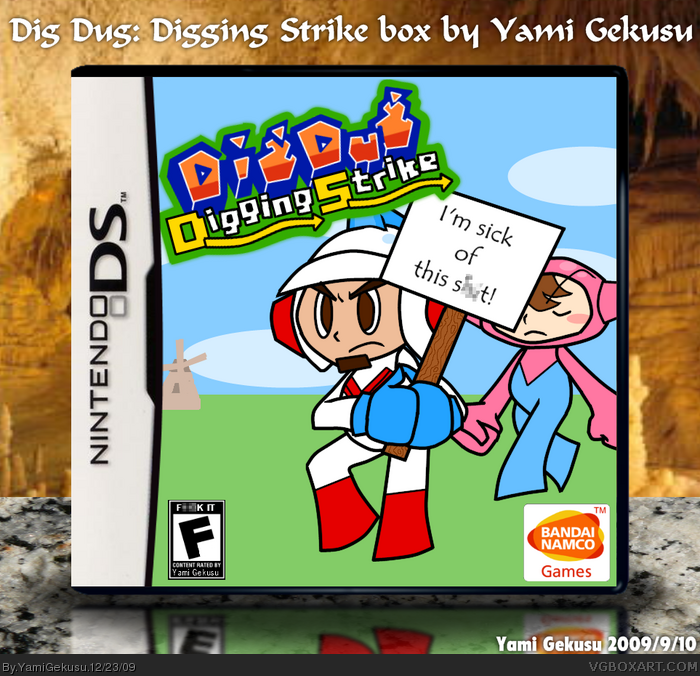 Dig Dug: Digging Strike box art cover