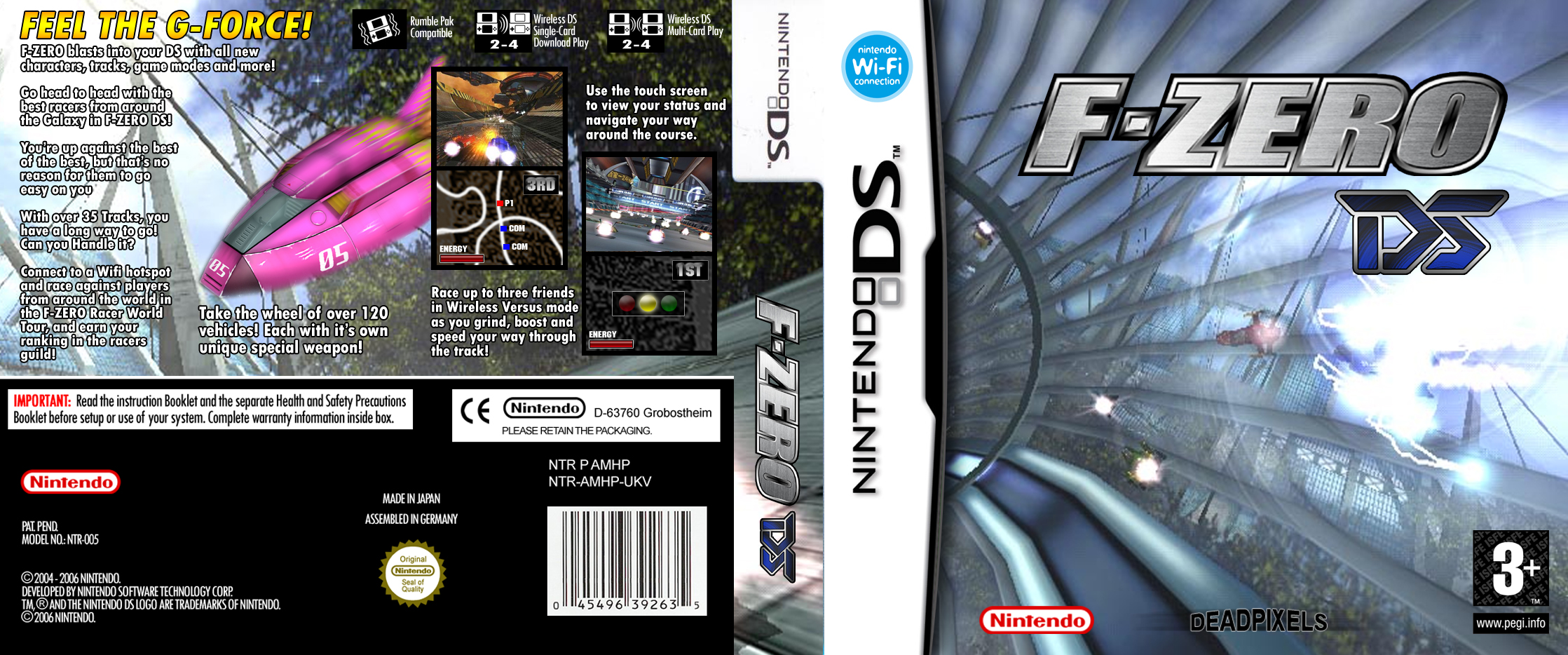 F-Zero DS box cover