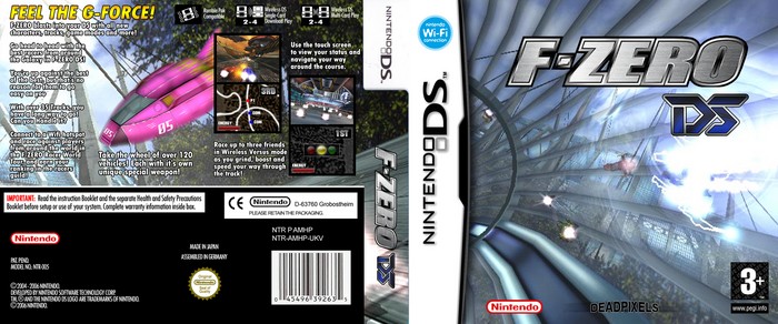 F-Zero DS box art cover