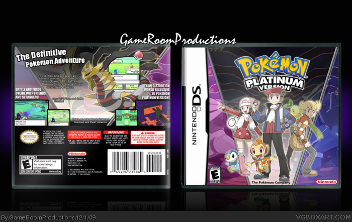 Pokemon Platinum Version box art cover