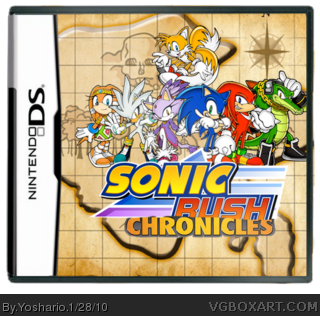 Sonic Rush Chronicles box cover