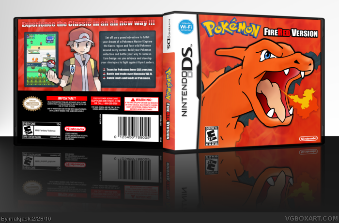 pokemon fire red on 3ds