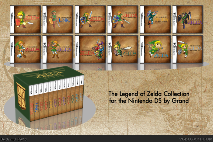 The Legend of Zelda Collection box art cover