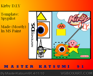 Kirby D.I.Y box art cover