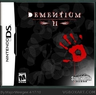 Dementium II box cover