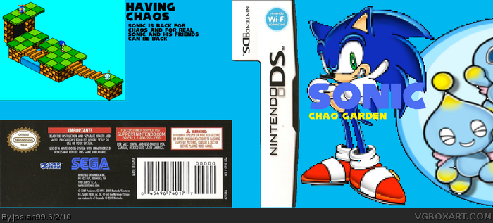 Sonic Chao Garden box art cover