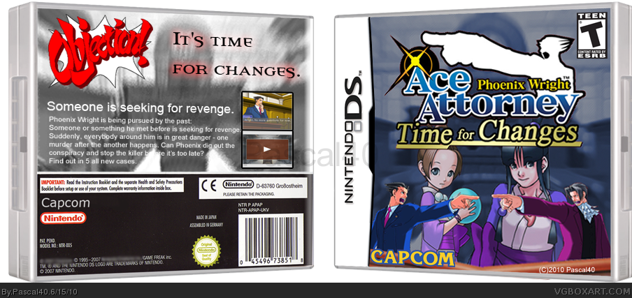 Phoenix Wright: Time for Changes box cover