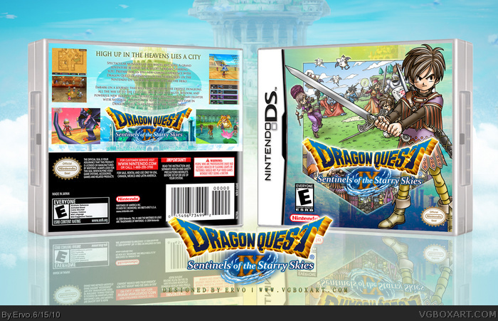Dragon Quest IX: Sentinels of the Starry Skies box art cover