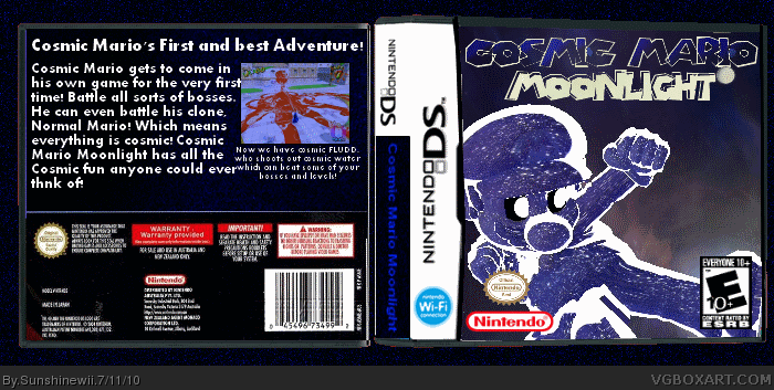 Cosmic Mario Moonlight box cover