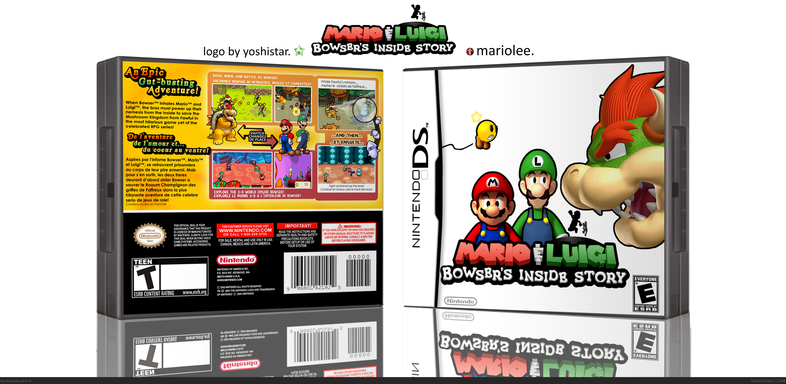 11,332. →. ←. Mario & Luigi: Bowser's Inside Story. 