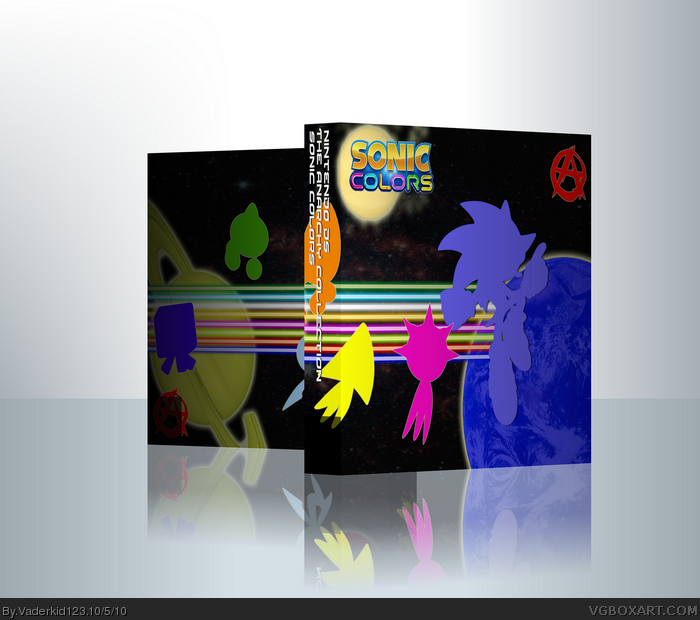 Sonic Colors box art cover