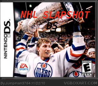 NHL Slapshot DS box cover