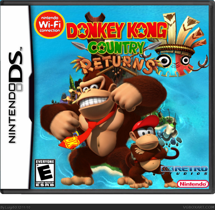 download donkey kong country 2 box