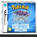 Pokemon Clear Crystal Version Box Art Cover