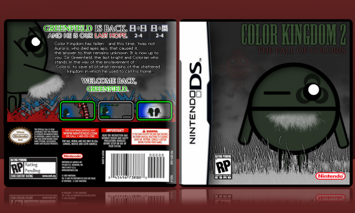 Color Kingdom 2: The Fall of Coloris box art cover