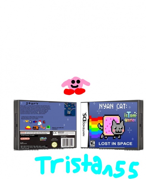 nyan cat lost in space logo