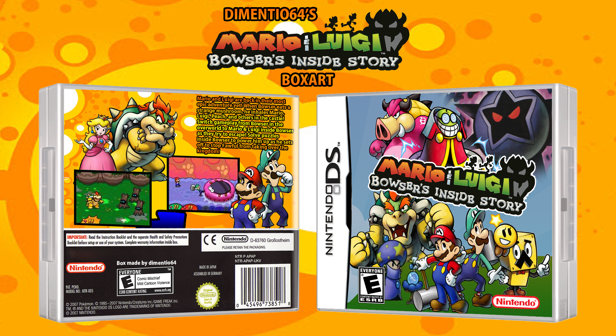 Nintendo DS. →. ←. 8. Mario & Luigi: Bowser's Inside Story. 