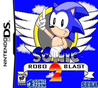 Sonic Robo Blast 2 box cover