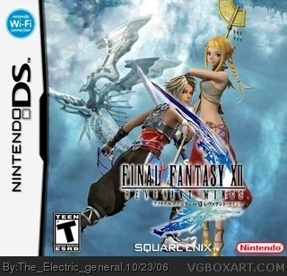 Final Fantasy XII: Revenant Wings Nintendo DS Box Art Cover by E_G
