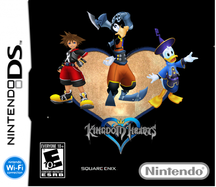 Kingdom Hearts DS box art cover
